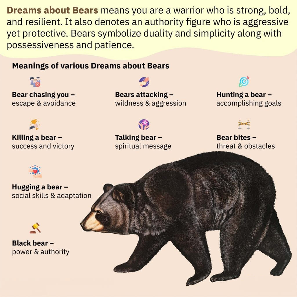 What Does Dreaming About Bears Mean? 7 Common Interpretations
