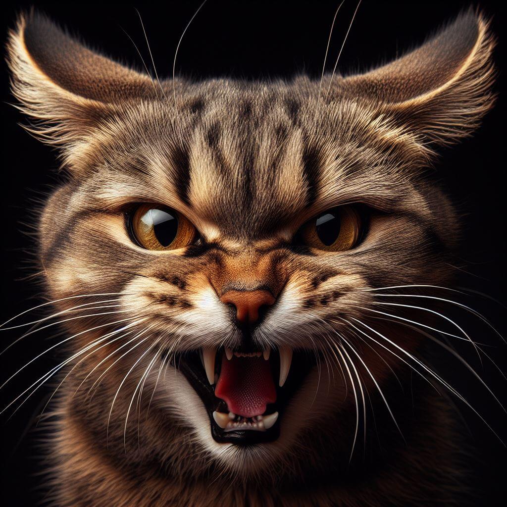 Angry Cat Interpretation
