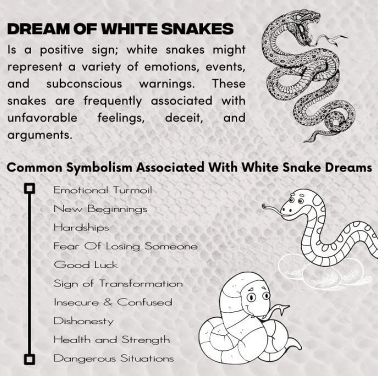 White Snake Dream Meaning: Symbols and Significance