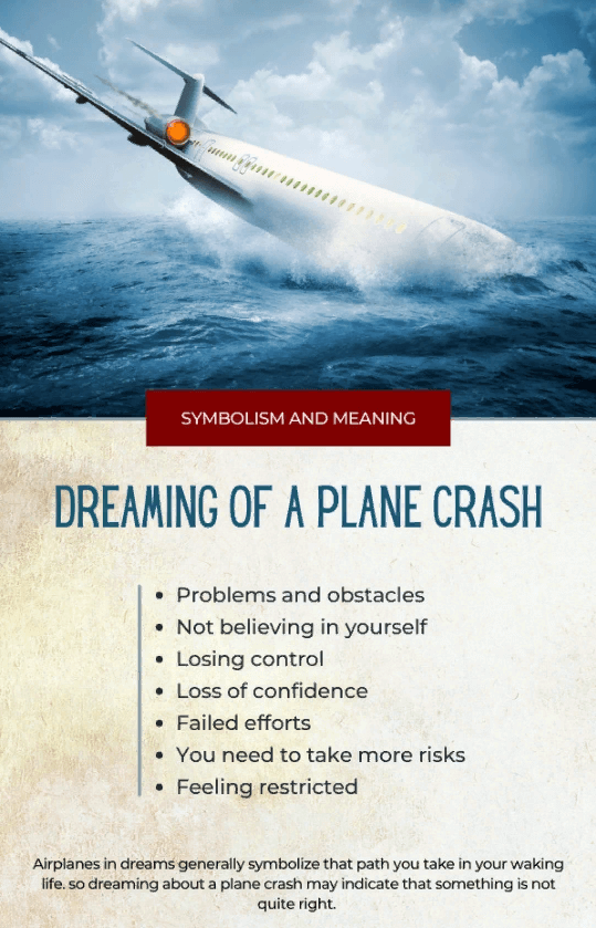 Dreaming Of a Plane Crash