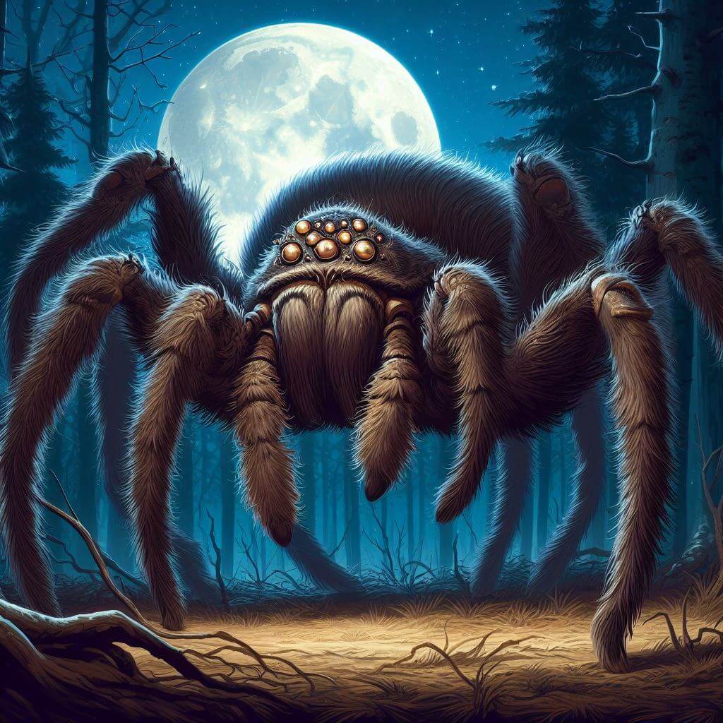 Giant Spider Interpretation
