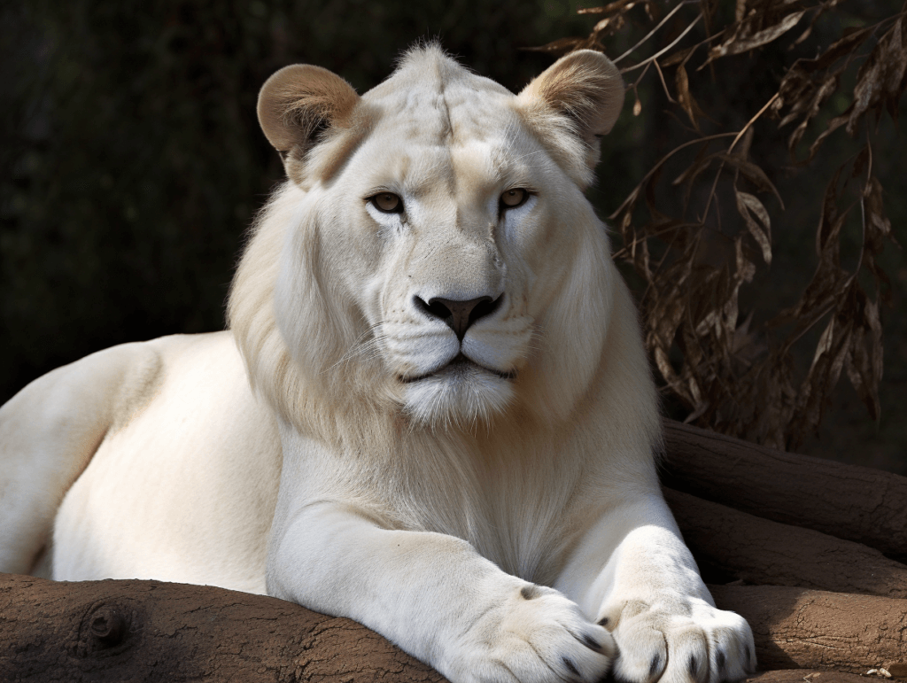 White Lion Interpretation